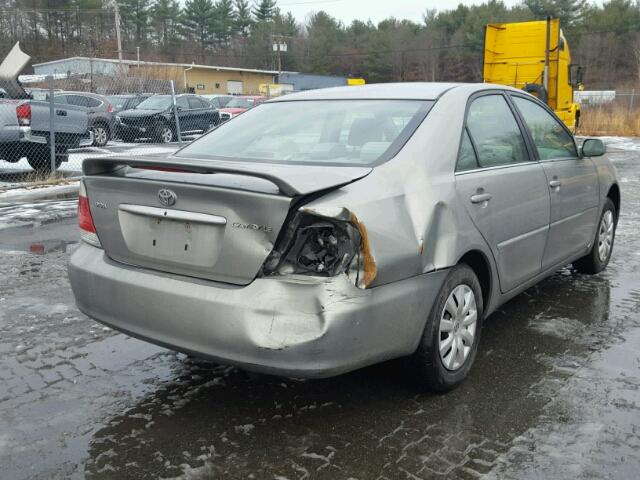 4T1BE32K06U642385 - 2006 TOYOTA CAMRY LE SILVER photo 4