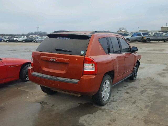 1J4NT4FB9AD541162 - 2010 JEEP COMPASS SP ORANGE photo 4
