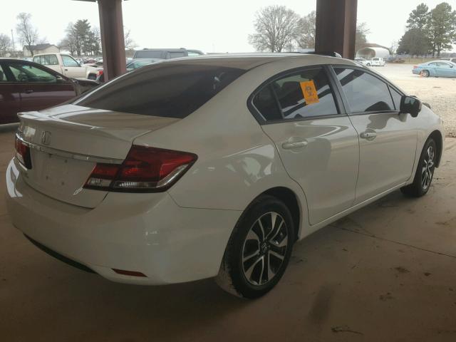 2HGFB2F81FH501823 - 2015 HONDA CIVIC EX თეთრი ფოტო 4