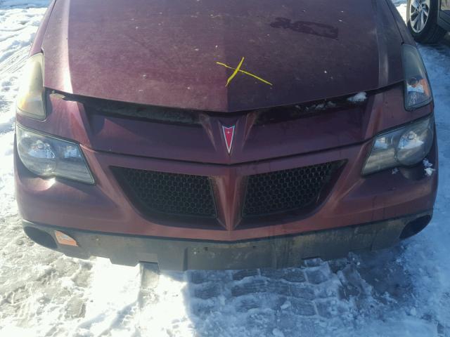 3G7DA03E94S546024 - 2004 PONTIAC AZTEK MAROON photo 7