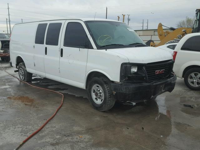 1GTW7GCG3D1180632 - 2013 GMC SAVANA G25 WHITE photo 1