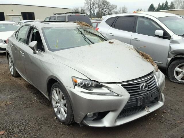 JTHCF1D28E5008644 - 2014 LEXUS IS 250 SILVER photo 1