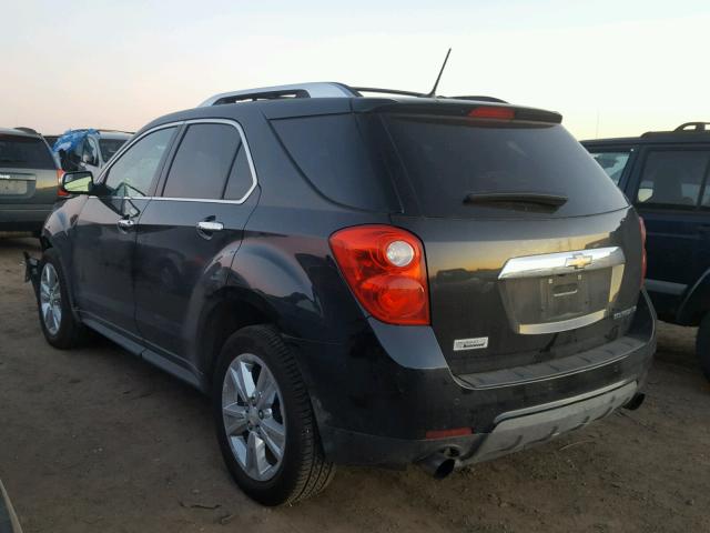 2GNFLFE32D6393186 - 2013 CHEVROLET EQUINOX LT BLACK photo 3