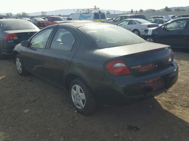 1B3ES26C35D116677 - 2005 DODGE NEON BASE BLACK photo 3