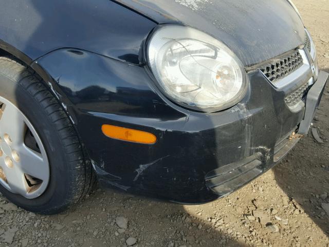 1B3ES26C35D116677 - 2005 DODGE NEON BASE BLACK photo 9