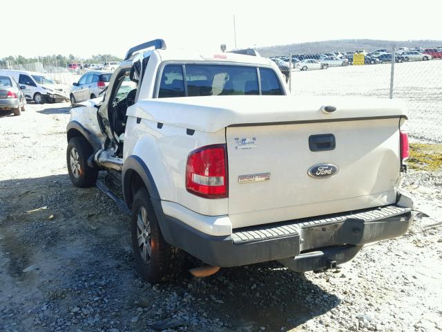 1FMEU31E98UB31501 - 2008 FORD EXPLORER S WHITE photo 3