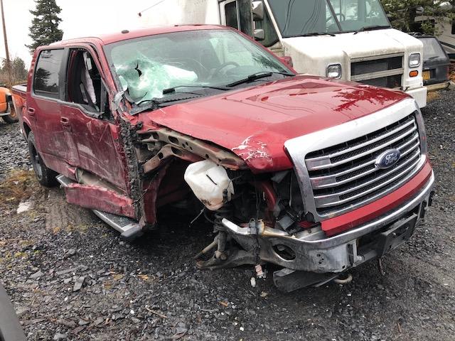 1FTFW1EF8DFC58524 - 2013 FORD F150 SUPER RED photo 1