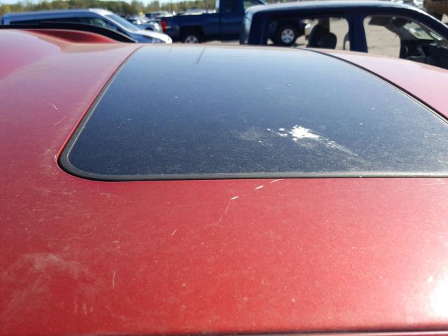 1J8HG48K76C207254 - 2006 JEEP COMMANDER BURGUNDY photo 9