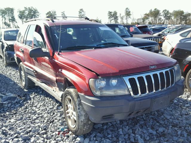 1J4GW48S53C534912 - 2003 JEEP GRAND CHER RED photo 1