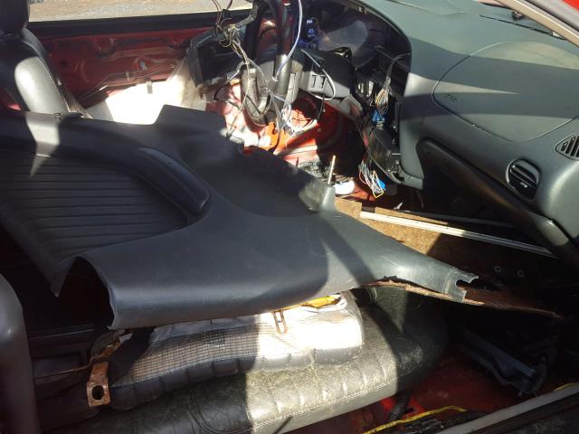 1G2WP121XVF357938 - 1997 PONTIAC GRAND PRIX RED photo 5