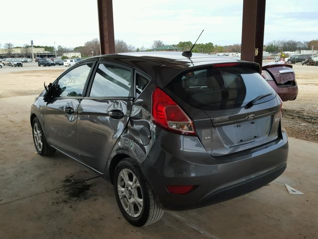 3FADP4EJ5GM182538 - 2016 FORD FIESTA SE GRAY photo 3