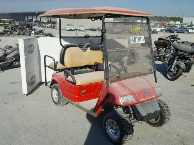 L4F2558K7A0020307 - 2010 GOLF CART RED photo 1