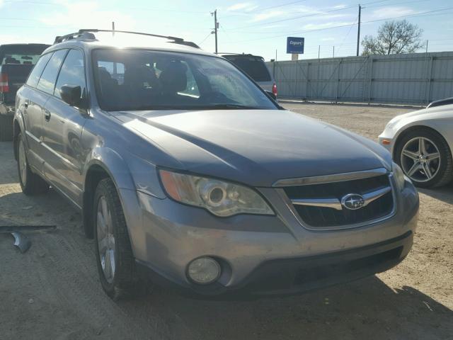 4S4BP61C587332692 - 2008 SUBARU OUTBACK 2. SILVER photo 1