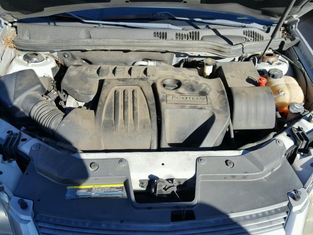 1G1AL58F287224321 - 2008 CHEVROLET COBALT LT SILVER photo 7