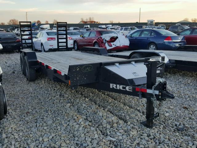 4RWR12026GH013419 - 2016 RICE TRAILER BLACK photo 1