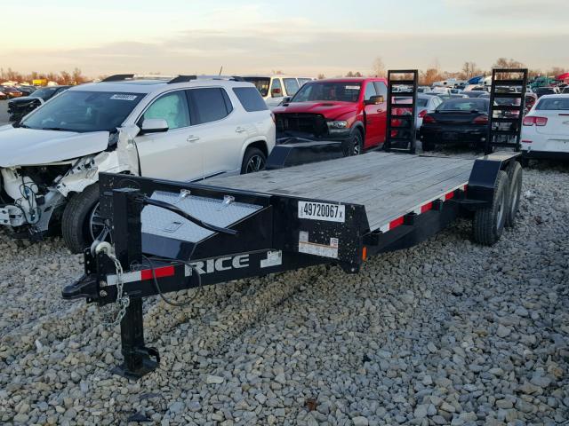 4RWR12026GH013419 - 2016 RICE TRAILER BLACK photo 2