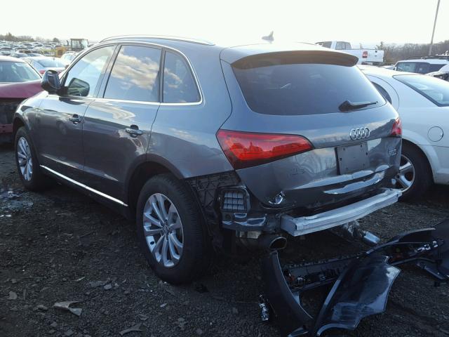 WA1LFAFP6DA026280 - 2013 AUDI Q5 PREMIUM GRAY photo 3