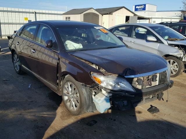 4T1BK3DBXBU410067 - 2011 TOYOTA AVALON BAS MAROON photo 1