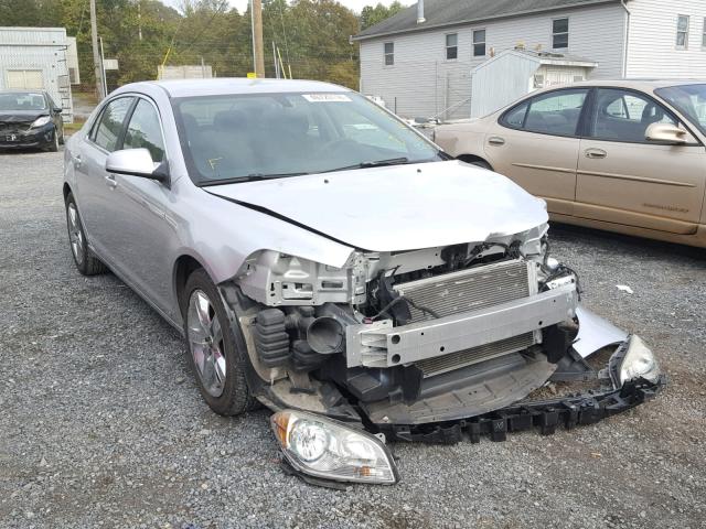 1G1ZH57B19F234557 - 2009 CHEVROLET MALIBU 1LT SILVER photo 1