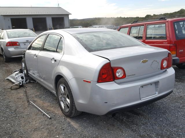 1G1ZH57B19F234557 - 2009 CHEVROLET MALIBU 1LT SILVER photo 3