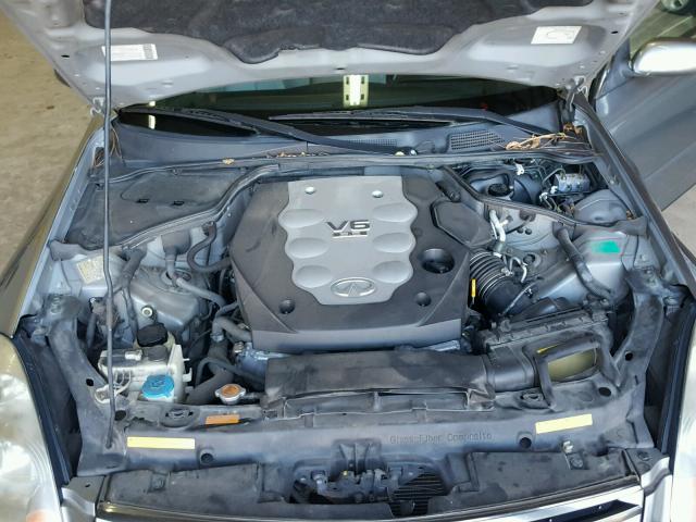 JNKCV51E35M218003 - 2005 INFINITI G35 SILVER photo 7