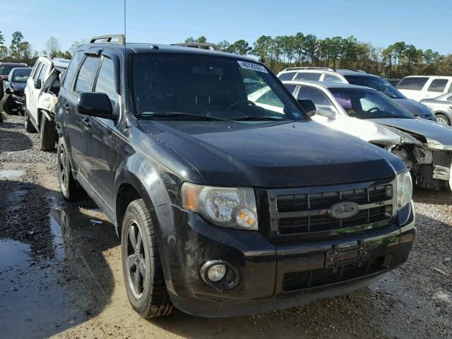 1FMCU0DG1AKD45581 - 2010 FORD ESCAPE XLT BLACK photo 1