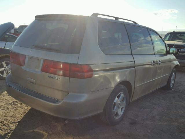 2HKRL18681H509383 - 2001 HONDA ODYSSEY EX TAN photo 4