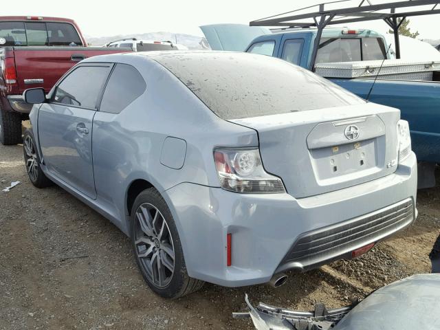 JTKJF5C72FJ013207 - 2015 TOYOTA SCION TC 灰色 照片 3