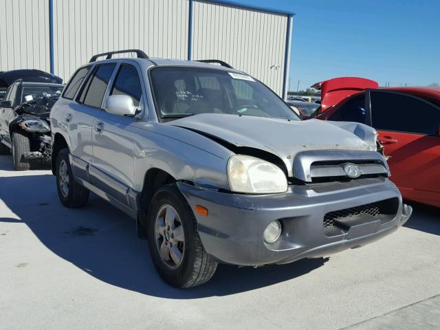 KM8SC13E65U974820 - 2005 HYUNDAI SANTA FE G SILVER photo 1