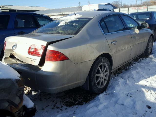 1G4HD57287U131140 - 2007 BUICK LUCERNE TAN photo 4