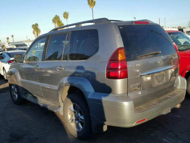 JTJBT20XX50094207 - 2005 LEXUS GX 470 GRAY photo 3