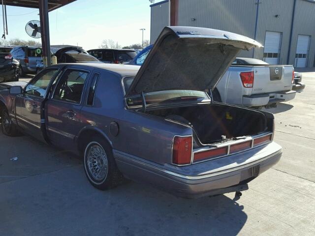 1LNLM81W1SY623064 - 1995 LINCOLN TOWN CAR E GRAY photo 3