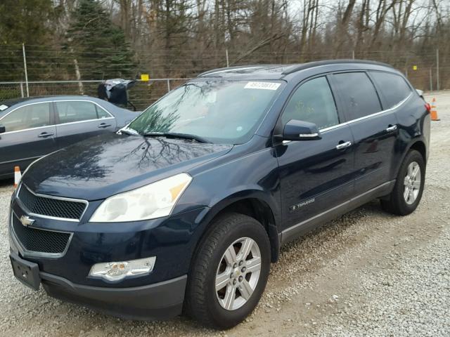 1GNER23D99S170209 - 2009 CHEVROLET TRAVERSE L BLUE photo 2