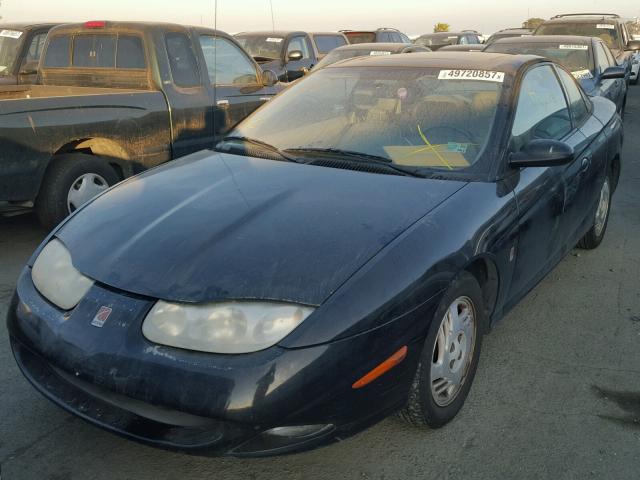 1G8ZY14731Z322622 - 2001 SATURN SC2 BLACK photo 2