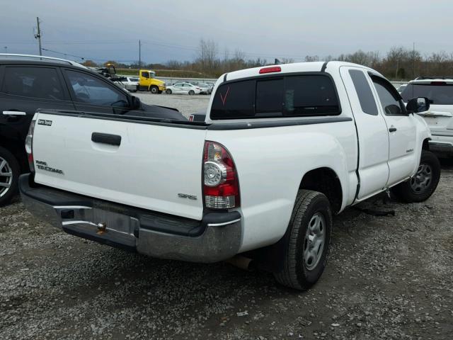 5TFTX4CN8FX058333 - 2015 TOYOTA TACOMA ACC WHITE photo 4