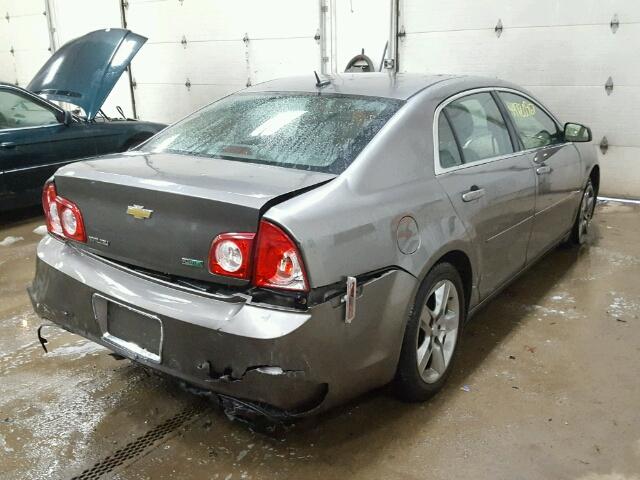 1G1ZB5E01A4157370 - 2010 CHEVROLET MALIBU LS GRAY photo 4