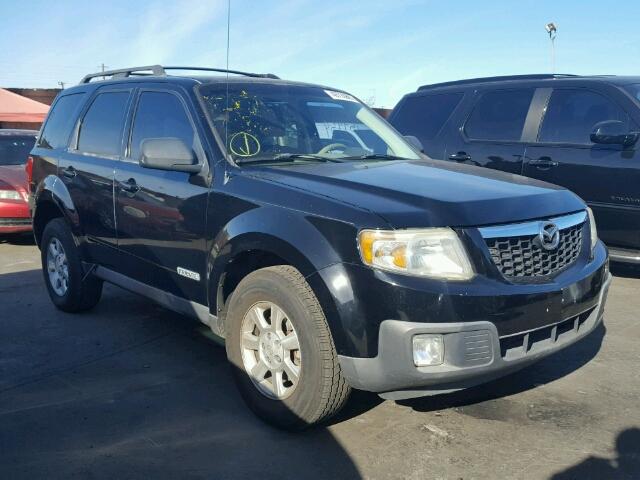 4F2CZ06188KM28207 - 2008 MAZDA TRIBUTE S BLACK photo 1