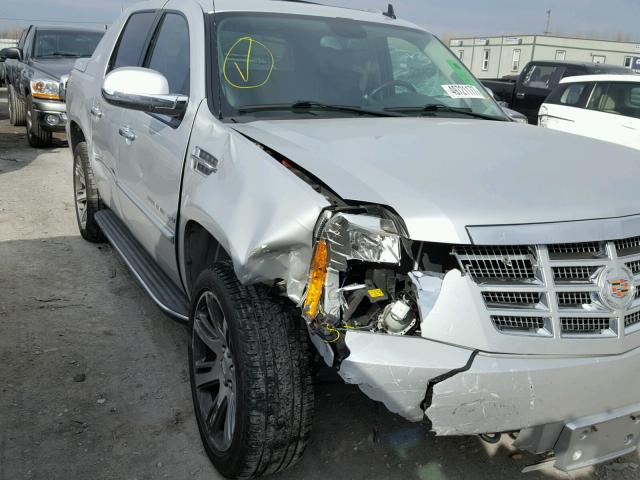 3GYT4MEF6DG103859 - 2013 CADILLAC ESCALADE E SILVER photo 9