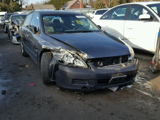 1HGCM56747A042583 - 2007 HONDA ACCORD EX CHARCOAL photo 1