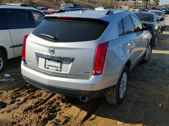 3GYFNBE38ES649596 - 2014 CADILLAC SRX LUXURY SILVER photo 4