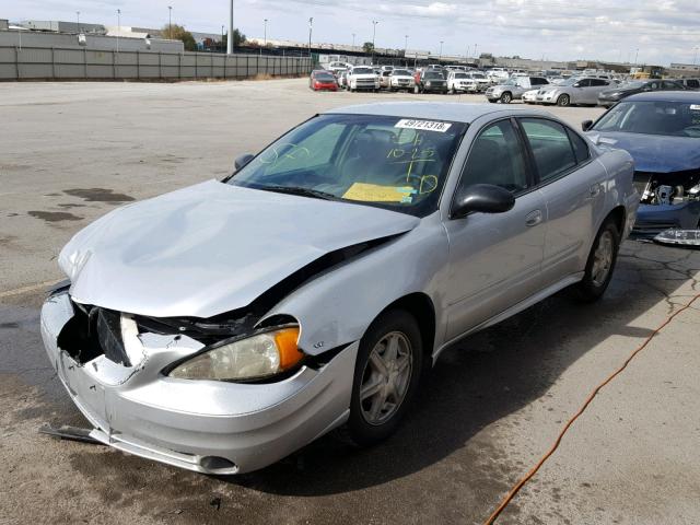 1G2NF52E04C203490 - 2004 PONTIAC GRAND AM S SILVER photo 2