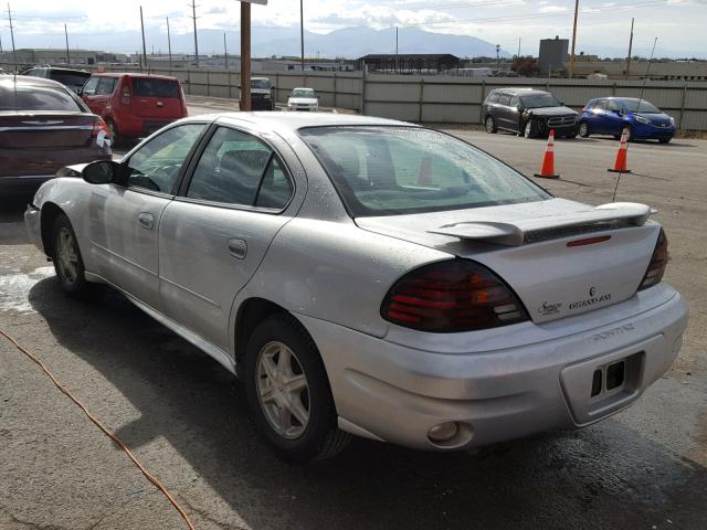 1G2NF52E04C203490 - 2004 PONTIAC GRAND AM S SILVER photo 3