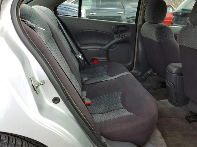 1G2NF52E04C203490 - 2004 PONTIAC GRAND AM S SILVER photo 6