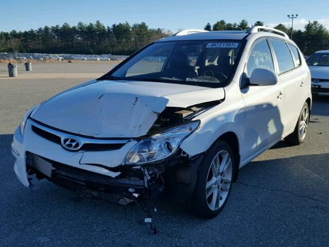 KMHDC8AE6BU113749 - 2011 HYUNDAI ELANTRA TO WHITE photo 2