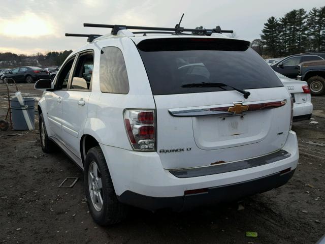 2CNDL73FX76095309 - 2007 CHEVROLET EQUINOX LT WHITE photo 3