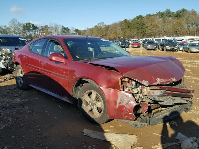 2G2WS522051190141 - 2005 PONTIAC GRAND PRIX MAROON photo 1