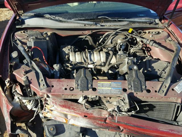 2G2WS522051190141 - 2005 PONTIAC GRAND PRIX MAROON photo 7