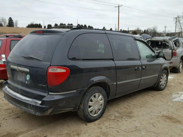 2A8GP64L67R314780 - 2007 CHRYSLER TOWN & COU BLACK photo 4