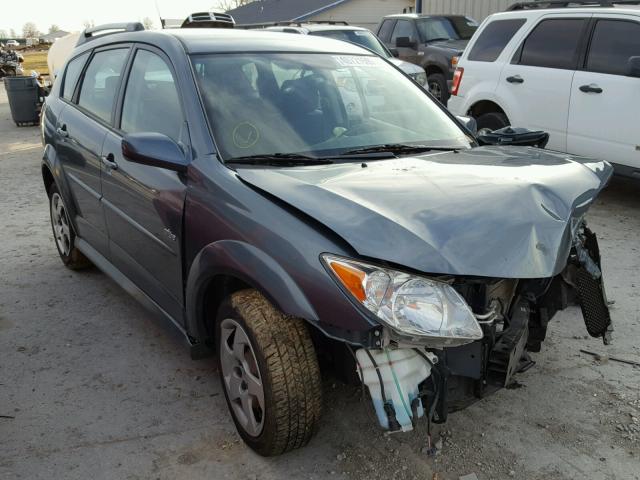 5Y2SL658X6Z423271 - 2006 PONTIAC VIBE BLUE photo 1