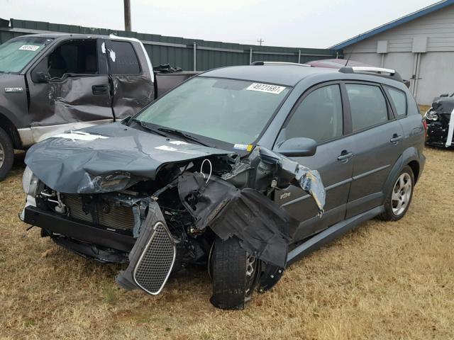 5Y2SL658X6Z423271 - 2006 PONTIAC VIBE BLUE photo 2